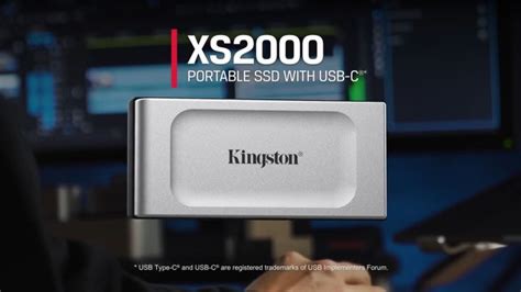 Kingston Xs High Performance Portable External Small Pocket Sized