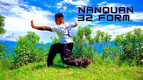 Wushu Kung Fu Martial Art Nanquan Form Youtube