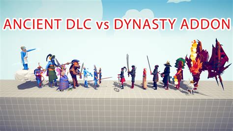 Ancient Dlc Team Vs Dynasty Addon Team Totally Accurate Battle