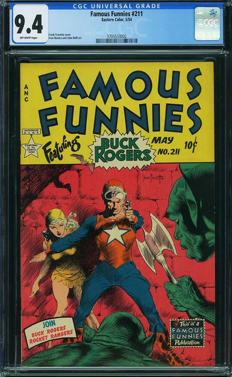 Frank Frazetta S Famous Funnies 209 216 Page 17 Golden Age Comic Books Cgc Comic Book