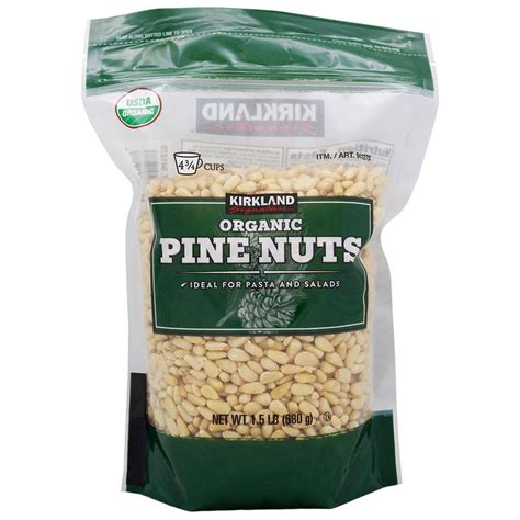 Kirkland Signature Organic Pine Nuts 680g Costco Uk