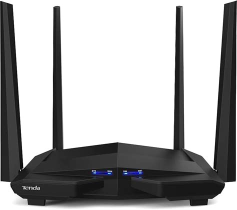 TENDA AC 1200 Mbps Wifi Ethernet AC10 Dual Band Router Black Buy