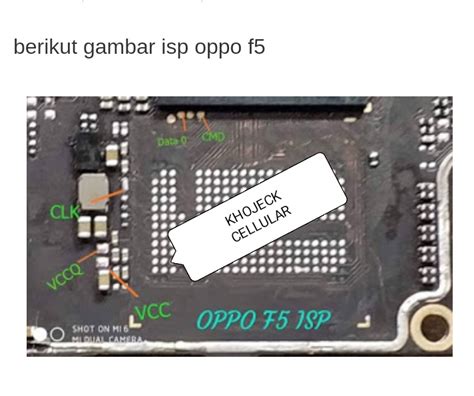 Oppo F5 CPH1723 Direct Emmc Pinout - Khojeck Cellular