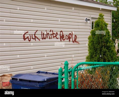 Racist graffiti hi-res stock photography and images - Alamy