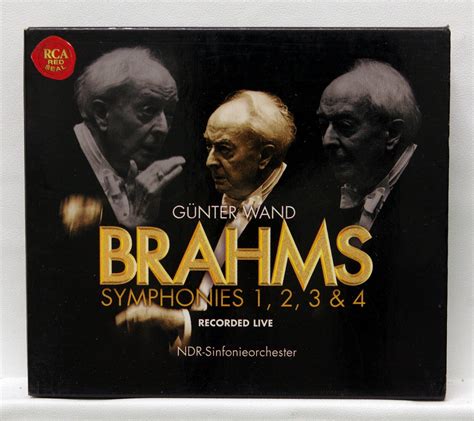 GUNTER WAND BRAHMS Symphonies Nos 1 4 RCA 3xCDs NM EBay