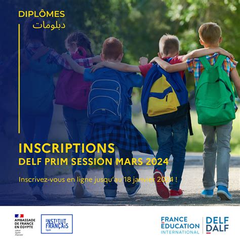 Inscriptions Delf Prim Institut Fran Ais D Gypte