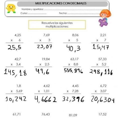 Ayudaaaa Pls Con Estas Multiplicaciones Con Decimales Es Para Una Tarea