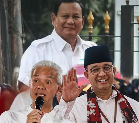 Survei Charta Politika Ganjar Mahfud Unggul Tipis Dari Prabowo Gibran