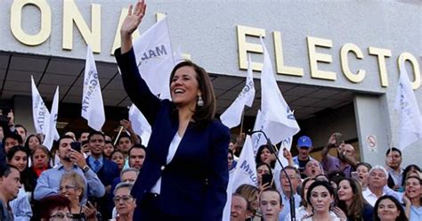 Margarita Zavala Solicita Registro Como Candidata Presidencial