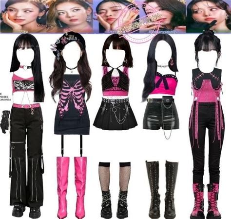 Itzy Tour Performance Inspired Outfit Set Outfit Inspirations