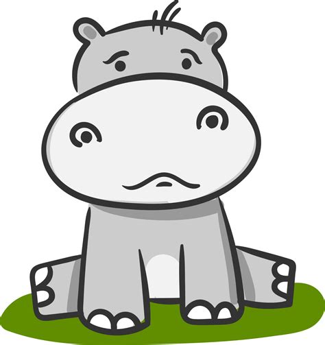 Baby Hippo Crying Openclipart 56 Off Brunofugaadvbr