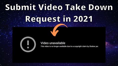 How To Submit Video Removal Request On Youtube In Youtube