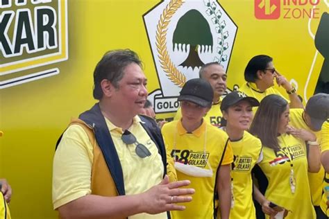 Golkar Gelar Jalan Sehat Airlangga Mesin Partai Sudah Panas Hadapi