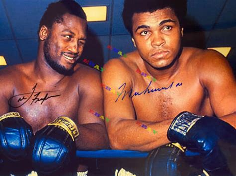 Muhammad Ali And Joe Frazier Signed Autographed 8x10 Photo Reprint EBay