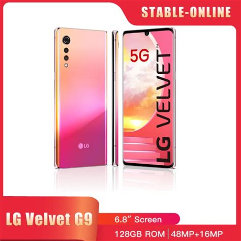 LG-G9-5G-Mobile-Phone-VELVET-G900TM-G900N-G900VM-6GB-RAM-128GB-ROM-6-8 ...