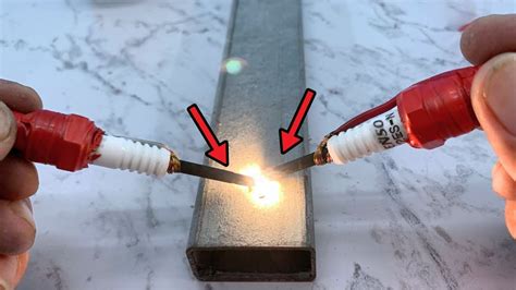 How To Make A Simple Welding Machine From Spark Plug At Home Genius