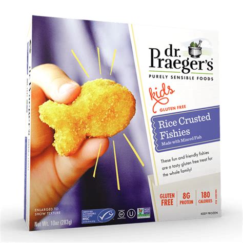 Gluten Free Rice Crusted Fishies Dr Praeger S Sensible Foods