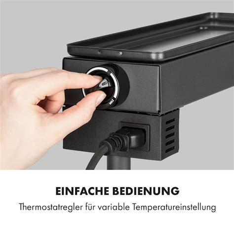 Appenzell XL Raclette Mit Grill 600 W Thermostat Heizelement Aus