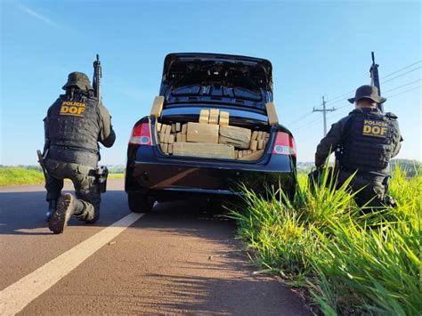 DOF Prende Quatro Homens Que Transportavam 122 Quilos De Maconha