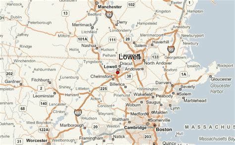 Lowell Ma Zip Code Map - Map