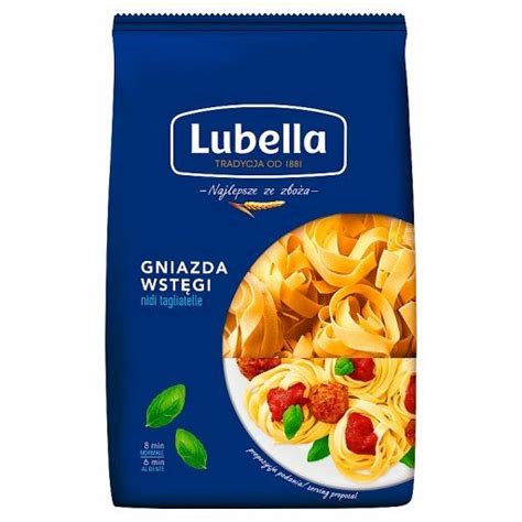 Lubella Makaron gniazda wstęgi 400 g 15199247569 Allegro pl