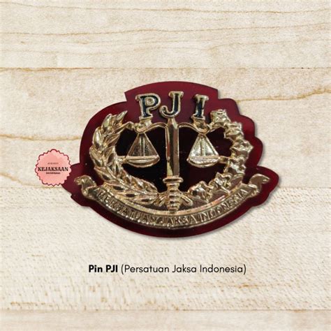 Jual Pin PJI Persatuan Jaksa Indonesia Atribut Kejaksaan Shopee