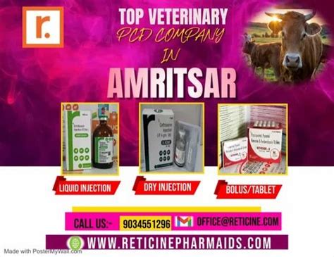 Top Veterinary Pcd Company In Amritsar At Rs Month In Kurukshetra