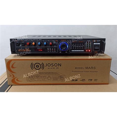 Watts Joson Mars Professional Power Amplifier With Equalizer Fm Usb