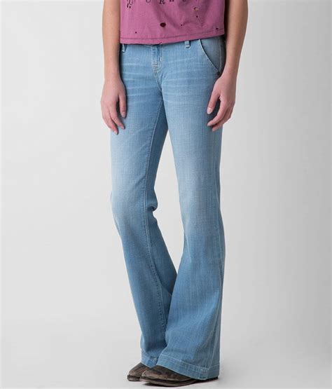 Miss Me Mid Rise Flare Stretch Jean Womens Jeans In Lt 109 Buckle