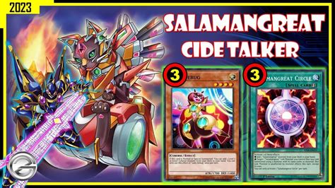 Yugioh Duel Links Salamangreat Code Talker Deck Gameplay April 2023