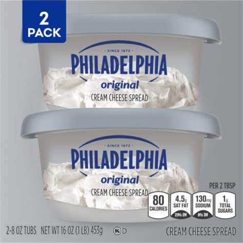 Philadelphia Cream Cheese Spread Multipack Original And Original Ct