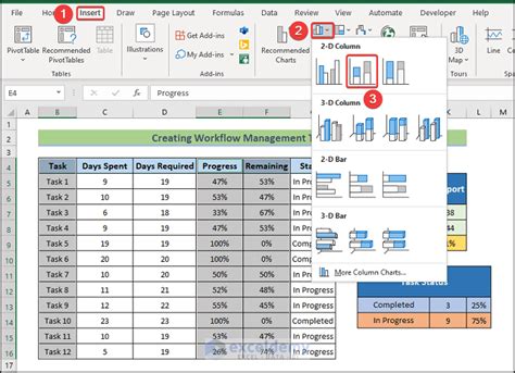 How to Create a Workflow Management Template in Excel - 6 Steps