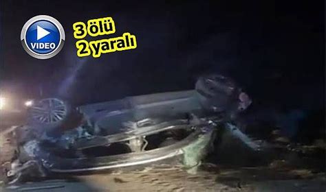 Erzurum da takla atan otomobilde can pazarı ASAYİŞ Erzurum Pusula