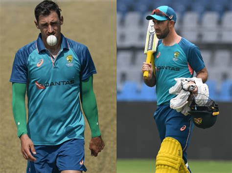 India Vs Australia Mitchell Starc Glenn Maxwell Ruled Out Of First