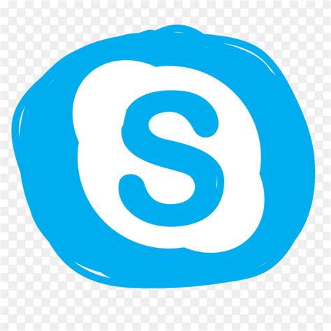 New Skype icon vector PNG - Similar PNG