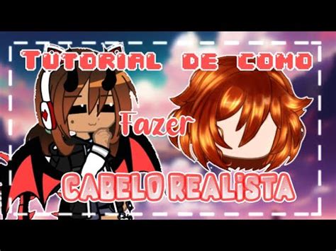 Tutorial De Como Fazer Cabelo Realista YouTube