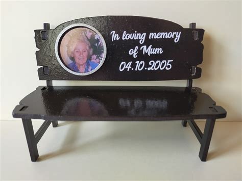 Memory Bench Personalised Lost Loved One Loved One Missed Etsy