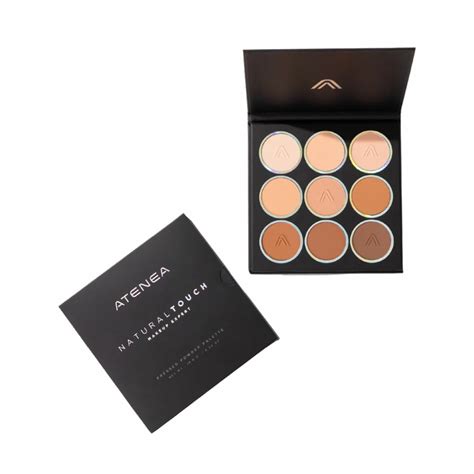 Paleta De Polvos Compactos Natural Touch Atenea Cibermake Tienda De