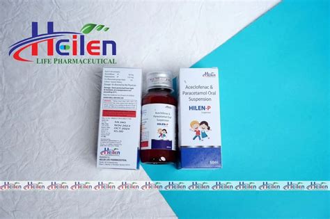 Aceclofenac Paracetamol Oral Suspension Ml At Rs Box