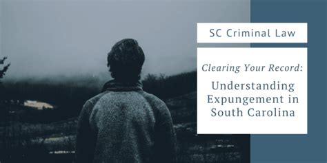 Clearing Your Record Understanding Expungement In South Carolina Seiferflatow Pllc