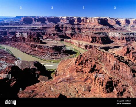 Dead Horse Point Overlook. Utah. USA Stock Photo - Alamy