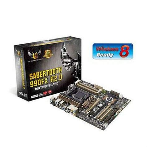 Placa Mãe Asus P Amd Sabertooth 990fx R20 Am3 Tuf Uefi Bios Esd Guards Hardbox