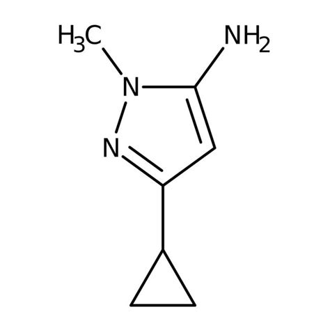 3 Cyclopropyl 1 Methyl 1H Pyrazol 5 Amine 97 Thermo Scientific