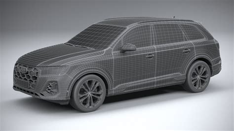 Audi Q7 2025 3d Model By Squir