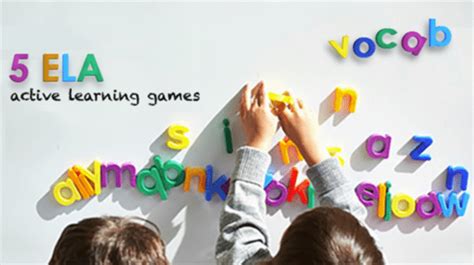 5 Active Learning Games That Teach Language Arts Skills