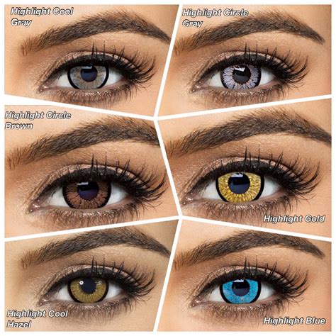 Lentilles De Contact Bella Highlight Circle Boite De 2 Lentilles