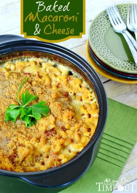 Baked Macaroni And Cheese With Bacon And Caramelized Onions