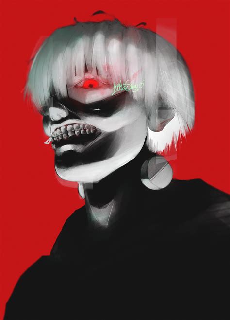 Artstation One Eyed King Tokyo Ghoul