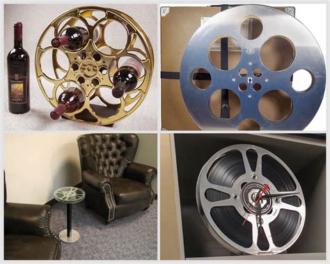 Goldberg Brothers Film Reel Home Theater Decor - DaVinci Emporium