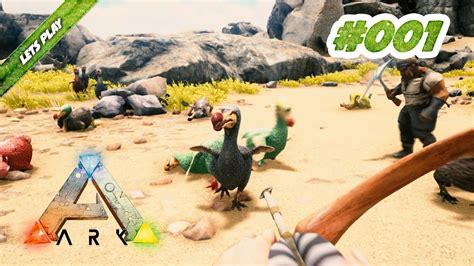 Ark Survival Evolved Lets Play Der Start In Ark Youtube